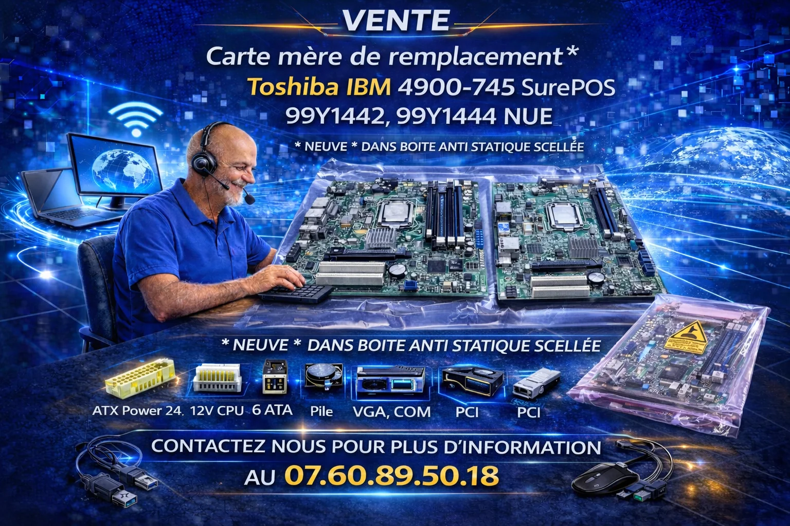 Forfait informatique Interventions à domicile et en atelier pour toutes intervention majeurs. - image 21