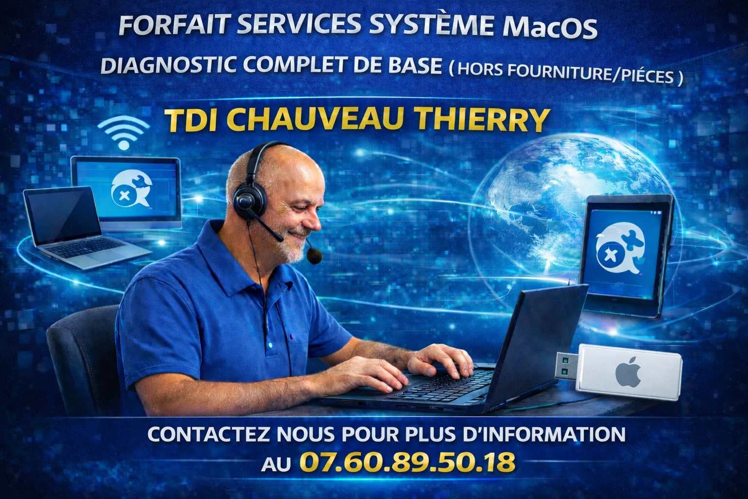 Forfait réinstallation complète MacOs