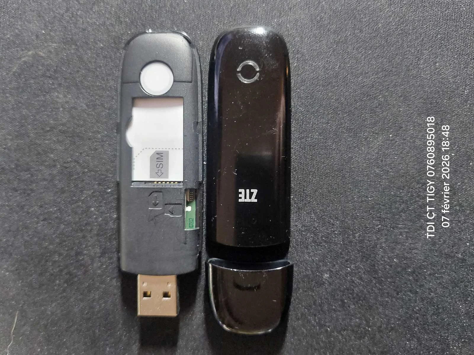 Clé USB Modem 3G / 3G+  ZTE MF190 Noir Occasion