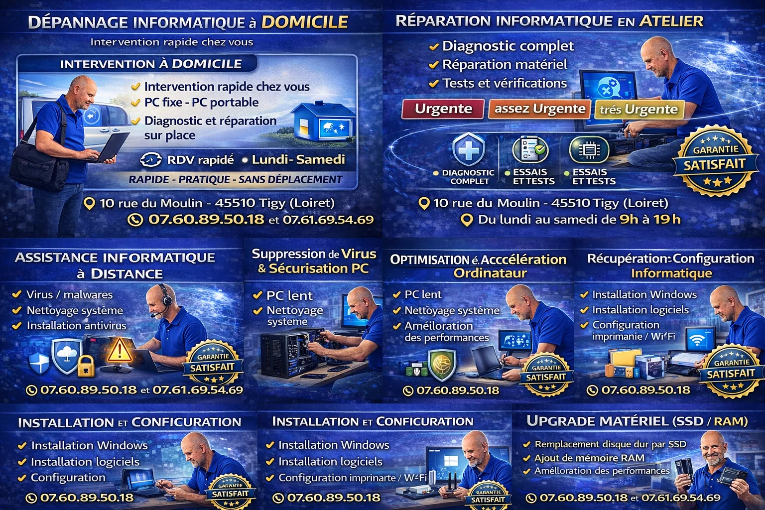 A DOMICILE - Dépannage informatique – Réparation et assistance ordinateur - Pc & Portable Windows  - image 2