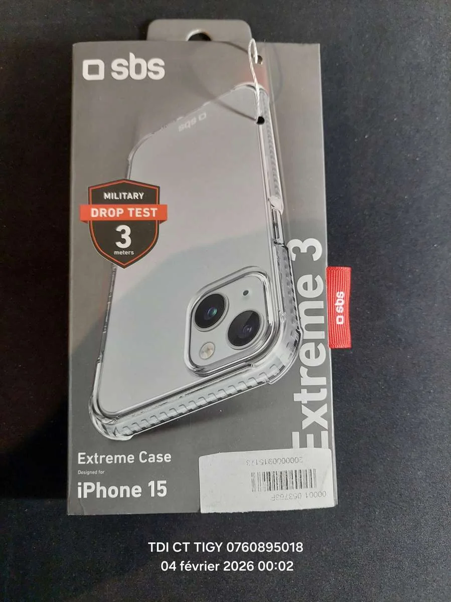 Coque Extrême X3 pour iPhone 15 Pro